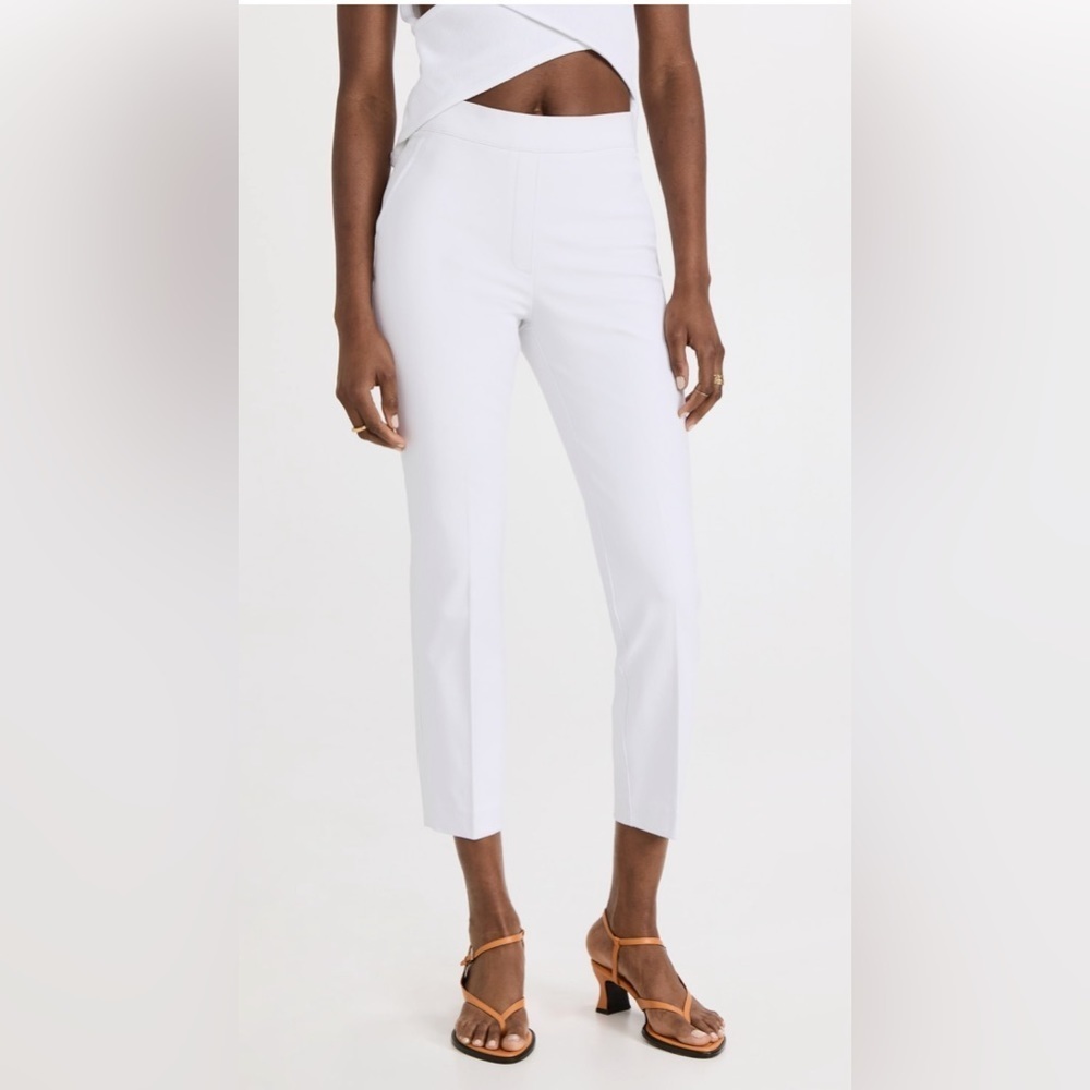 NEW Spanx |‎ On-the-Go Ankle Slim Straight Pants 20372R Sz L